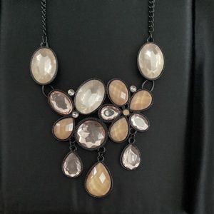 New York & Company Multi Stone Necklace